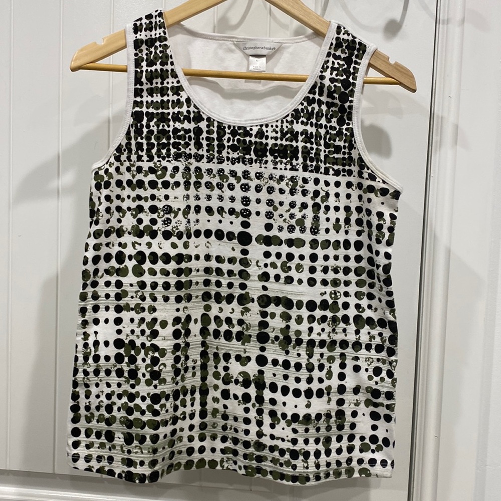 Christopher & Banks Tank Top Size M #040